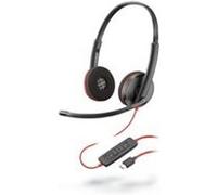 Poly Blackwire C3220 USB-C - 3200 Series - micro-casque - sur-oreille - filaire - USB-C - isolation acoustique - noir Noir G