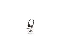 POLY Blackwire C3220 Casque Avec fil Arceau Appels/Musique USB Type-C Noir, Rouge - Neuf
