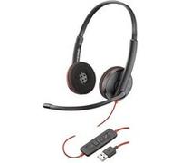 Poly Blackwire C3225 - 3200 Series - micro-casque - sur-oreille - filaire - USB, jack 3,5mm - isolation acoustique G