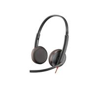 HP POLY Blackwire C3225 Casque stéréo USB-C (unité d'emballage) - filaire - bureau/centre d'appels - 20 - 20000 Hz - 164,2 g - casque - noir