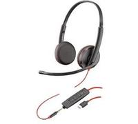 Poly Blackwire C3225 USB-C - 3200 Series - micro-casque - sur-oreille - filaire - jack 3,5mm, USB-C - isolation acoustique G
