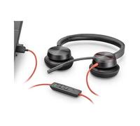 Poly Blackwire C5220 - Blackwire 5200 series - micro-casque - sur-oreille - filaire - USB-A, jack 3,5mm - noir - Certifié pour Microsoft Teams,