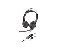 Poly - Blackwire C5220 USB-A - 5200 Series - micro-casque - sur-oreille - filaire - USB, jack 3,5mm