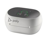 Poly Voyager Free 60+ UC White Touchscreen Charge Case for BT700 USB-C Adapter 8L590AA