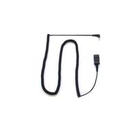 POLY Câble Adaptateur 3.5mm vers QD - 3m - Noir - Compatible EncorePro 300/500/700 Series - Connecteurs 3.5mm & QD - Ref 85Q43AA