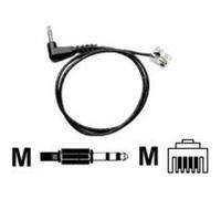 Poly - Câble pour casque micro - RJ-11 mâle pour jack mini mâle G