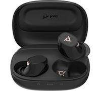 Poly Écouteurs noirs Voyager Free 20 + étui de charge de base