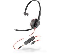 Plantronics Casque sur-oreille filaire Blackwire C3215 – USB-C, jack 3,5 mm