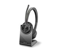 POLY Casque Serre-tête 218479-02 - USB-C & Bluetooth, Micro intégré, ANC, 24h Autonomie, Noir