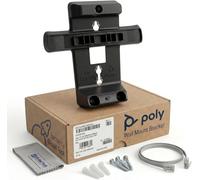 Poly CCX 350 Support mural pour téléphone de bureau CCX 350 uniquement, ne convient pas à d'autres modèles Poly - Ajustement précis pour stations de travail et zones communes - Accès facile - Partie
