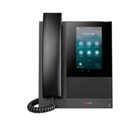 POLY Téléphone multimédia professionnel CCX 400 avec Open SIP et compatible PoE