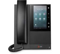 Poly CCX 500 OpenSIP - Téléphone VoIP - SIP, SDP, RTCP, RTP, SRTP - 24 lignes - noir Noir G