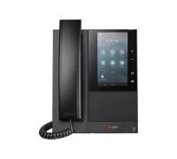 POLY Téléphone multimédia professionnel CCX 505 pour Microsoft Teams et compatible PoE
