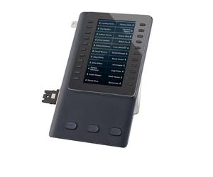 Poly CCX EM60 Module d'extension de touches de fonction avec écran LCD de 5'', parfait pour les téléphones VoIP.
