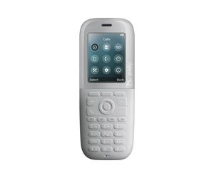 POLY Combiné Téléphone DECT Rove 40 Blanc, écran TFT 2.4", autonomie 18h/300h, portée sans fil, base bureau, dimensions 569x146.3x36.8mm, 171g
