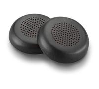 Poly coussinets d'oreille en cuir synthétique pour Savi W8210 / W8220 (2 pièces)