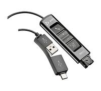 Poly Carte son DA85 Adapt+Control USB-A/USB-C QD pour casque EncorePro