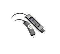Poly Adaptateur USB-A/C vers QD DA85-M – Contrôle Teams – Compatible TAA – Noir