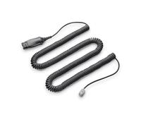 POLY Décroché électronique TAA APS-11 (85Q78AA) - Connecteurs mâle-mâle, Noir, Quantité unitaire - Compatible avec systèmes POLY
