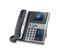 Poly Edge E400 Téléphone de bureau IP nouvelle génération à 14 lignes et double écran couleur.