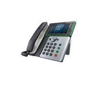 Poly Edge E500 - Téléphone VoIP avec ID d'appelant/appel en instance - (conférence) à trois capacité d'appel - SIP, SDP - 48 lignes - bleu nuit,