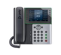 POLY EDGE E550 téléphone IP PoE USB-C-WiFi BT 12 lignes SIP