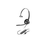 Poly EncorePro 310 - EncorePro 300 series - micro-casque - sur-oreille - filaire - USB-A - noir