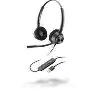 POLY EncorePro 320 Casque Avec fil Arceau Bureau/Centre d'appels USB Type-A Noir