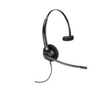 POLY EncorePro 510 Micro-casque Monaural Filaire Quick Disconnect Supra-Aural Boom Noir 54.6g (783Q2AA)
