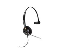 Poly EncorePro 510V - EncorePro 500 series - micro-casque - sur-oreille - filaire - jack 3,5mm - noir - Certifié pour Skype for Business, certifié UC
