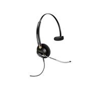 Poly EncorePro 510V - EncorePro 500 series - micro-casque - sur-oreille - filaire - jack 3,5mm - noir - Certifié pour Skype for Business, certifié UC