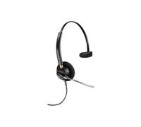 Poly EncorePro 510V - EncorePro 500 series - micro-casque - sur-oreille - filaire - jack 3,5mm - noir - Certifié pour Skype for Business, certifié UC Noir