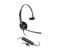 HP Poly EncorePro 515-M - EncorePro 500 series - micro-casque - sur-oreille - filaire - USB-A - noir - Certifié pour Microsoft Teams