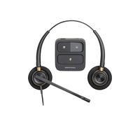 Poly EncorePro 520 - EncorePro 500 series - micro-casque - sur-oreille - filaire - Quick Disconnect - noir - Certifié pour Skype for Business,
