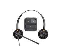 Poly EncorePro 520 - EncorePro 500 series - micro-casque - sur-oreille - filaire - Quick Disconnect - noir - Certifié pour Skype for Business,