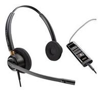 Poly - Micro-Casque EncorePro 525-M USB-A et USB-C (Plantronics) - Protection auditive Acoustique - Boutons de Mise en Attente et de Prise d'appel - Optimisé pour Teams - Binaural