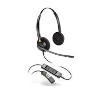 Poly EncorePro 525 MS duo USB-A Casque filaire professionnel avec microphone antibruit, connexion USB-A/C et certification Microsoft Teams.