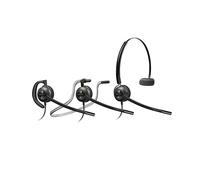 Poly EncorePro 540 - EncorePro 500 series - micro-casque - sur-oreille - convertible - filaire - Quick Disconnect - noir - Certifié pour Skype for Business, certifié UC