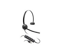 Poly micro-casque EncorePro 545 – sur-oreille convertible USB-A noir, certifié Skype for Business