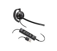 Poly EncorePro HW535 - Micro-casque - sur-oreille - montage sur l'oreille - filaire - USB