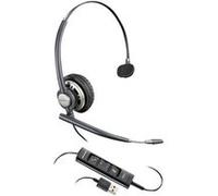 POLY Encorepro HW715 Casque Avec fil Arceau Bureau/Centre d'appels Noir, Argent - Neuf
