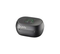 Poly Étui de charge noir pour Voyager Free 60+ USB-C | Accessoires Étui de chargement noir de rechange pour Poly Voyager Free 60+ USB-C.