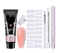 Poly Extension Gel Kit,Gel D'extension d'ongles en Poly,Démarrage pour Extensions D'ongles Polygel