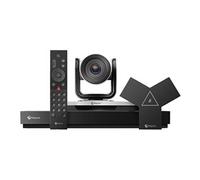 Poly G7500 - Système de vidéoconférence (codec Poly G7500, microphone Poly IP, caméra Poly EagleEye IV 12x) - certifié Zoom, Certifié pour Microsoft