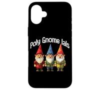 Poly Gnome Ials Math Pun Algebra Student - Coque pour iPhone 16 Plus