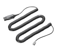 Poly His Adapter Cable - Câble Pour Casque Micro - Déconnexion Rapide Mâle - Bobiné - Pour Avaya 96xx; Definity 9631; One-X Deskphone Edition 96xx