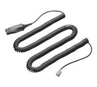 Poly HIS Adapter Cable - Câble pour casque micro - Déconnexion rapide mâle - bobiné - pour AVAYA 96XX; Definity 9631; one-X Deskphone Edition 96XX G