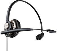 Poly HW710 - filaire - bureau/centre d'appel - casque d'écoute - noir - argenté