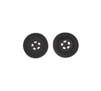 POLY - Kit de 2 oreillettes en mousse noires 85R24AA pour EncorePro HW700, séries 500 et 700 - Dimensions colis : 190x210x55mm, poids : 300g