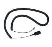 Poly Lightweight U10P Polaris Bottom Cable - Câble pour casque micro - 4 m - noir - pour Vista; Starbase